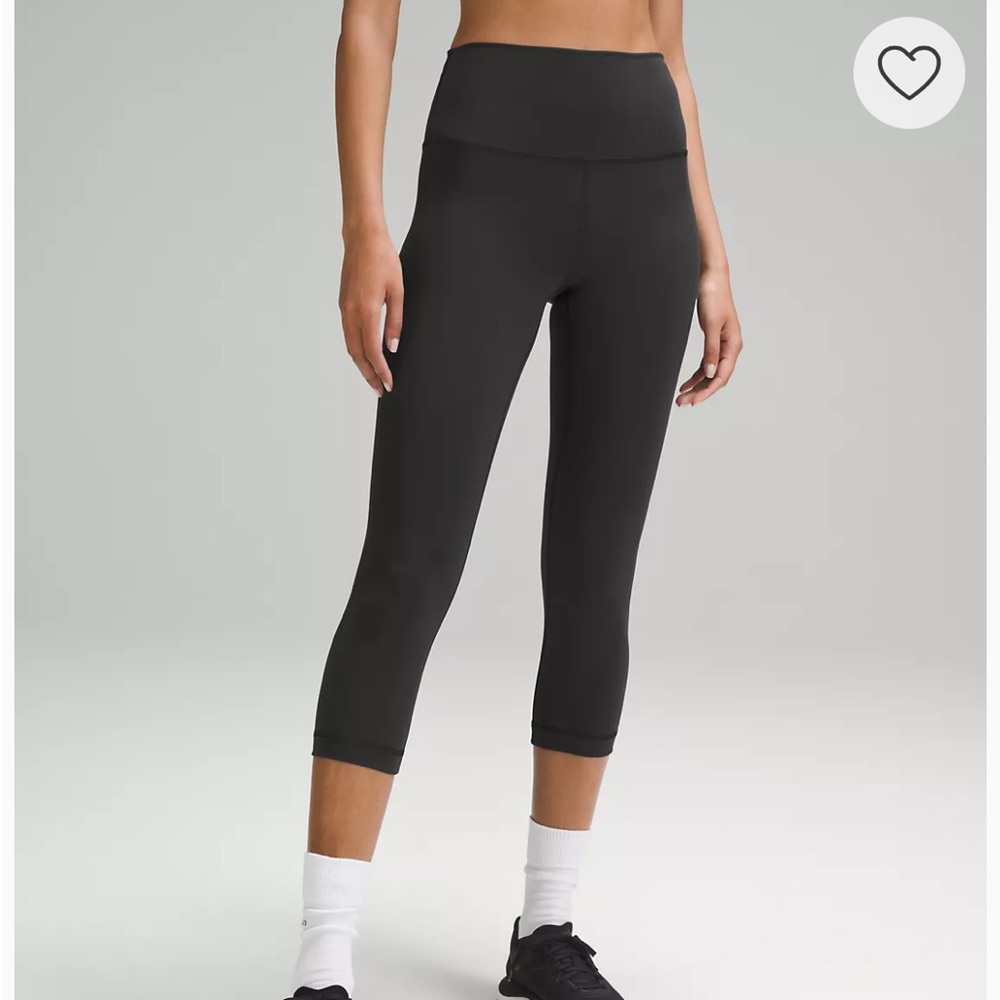 Lululemon Wunder Under HR crop 21" flux